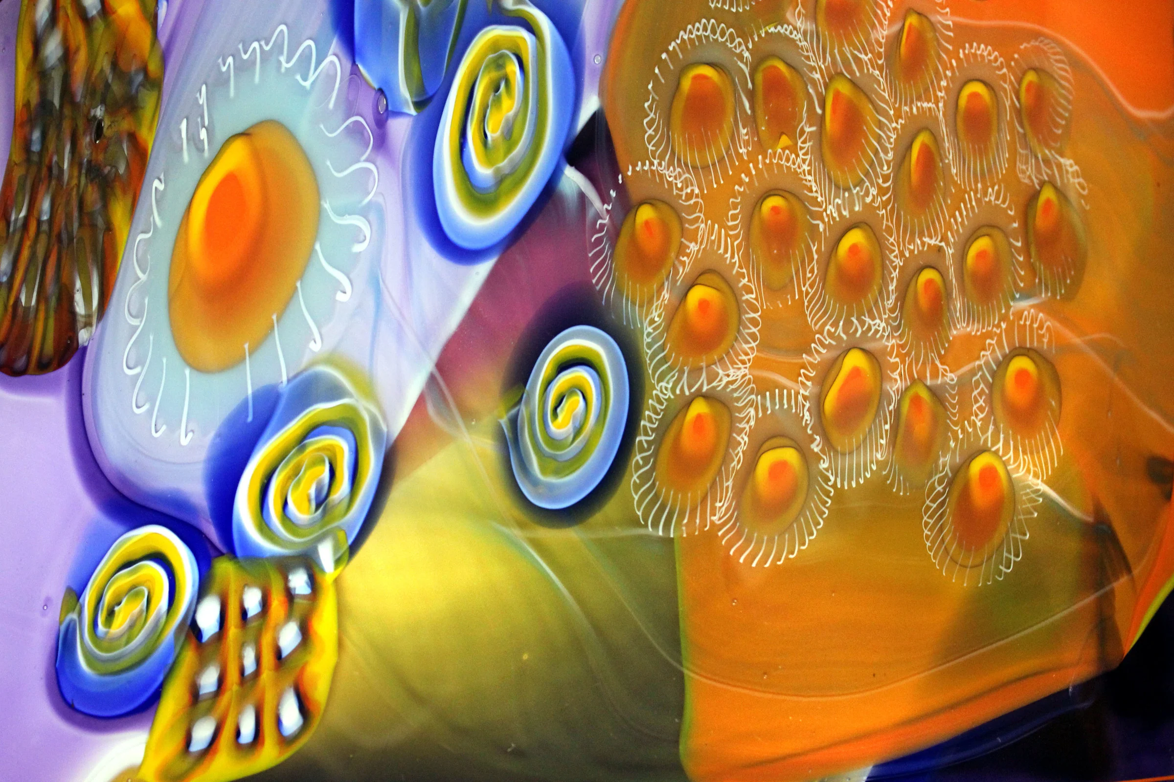 Color Field Vessel in Ruby Sunset - Image 5