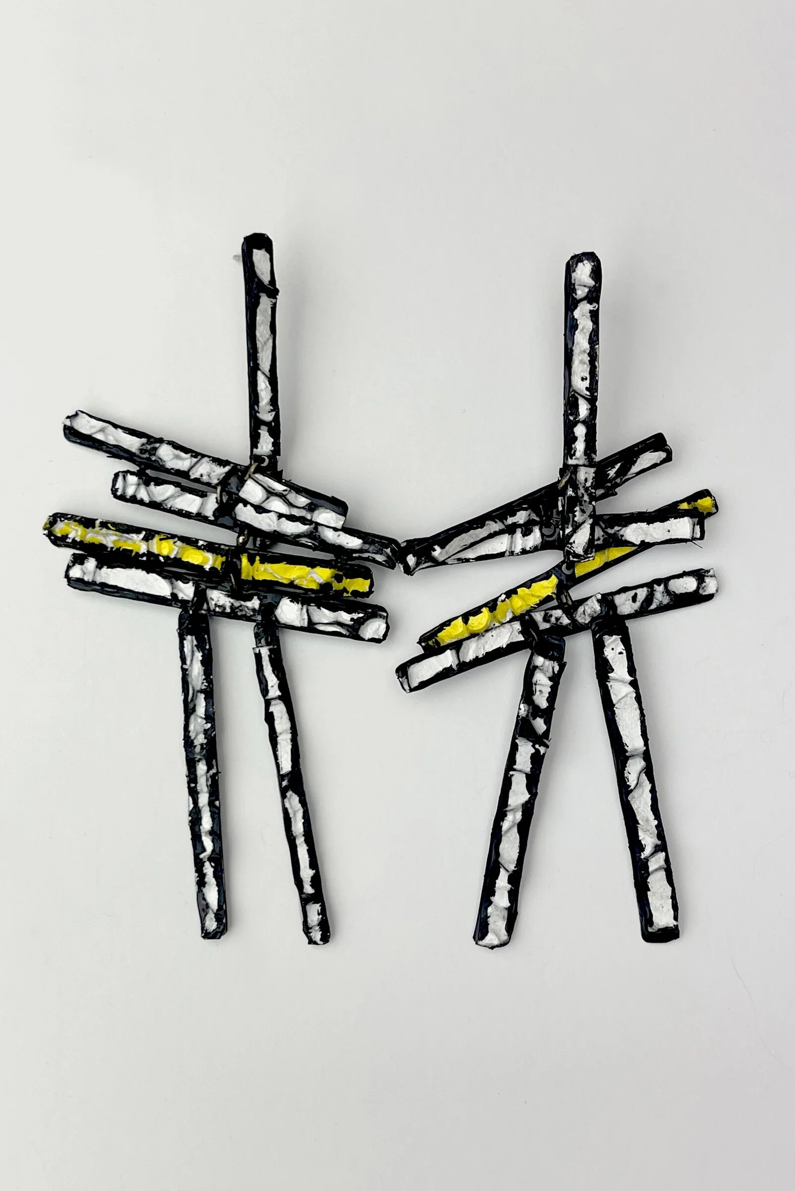 Lines Drop Earrings - Image 5