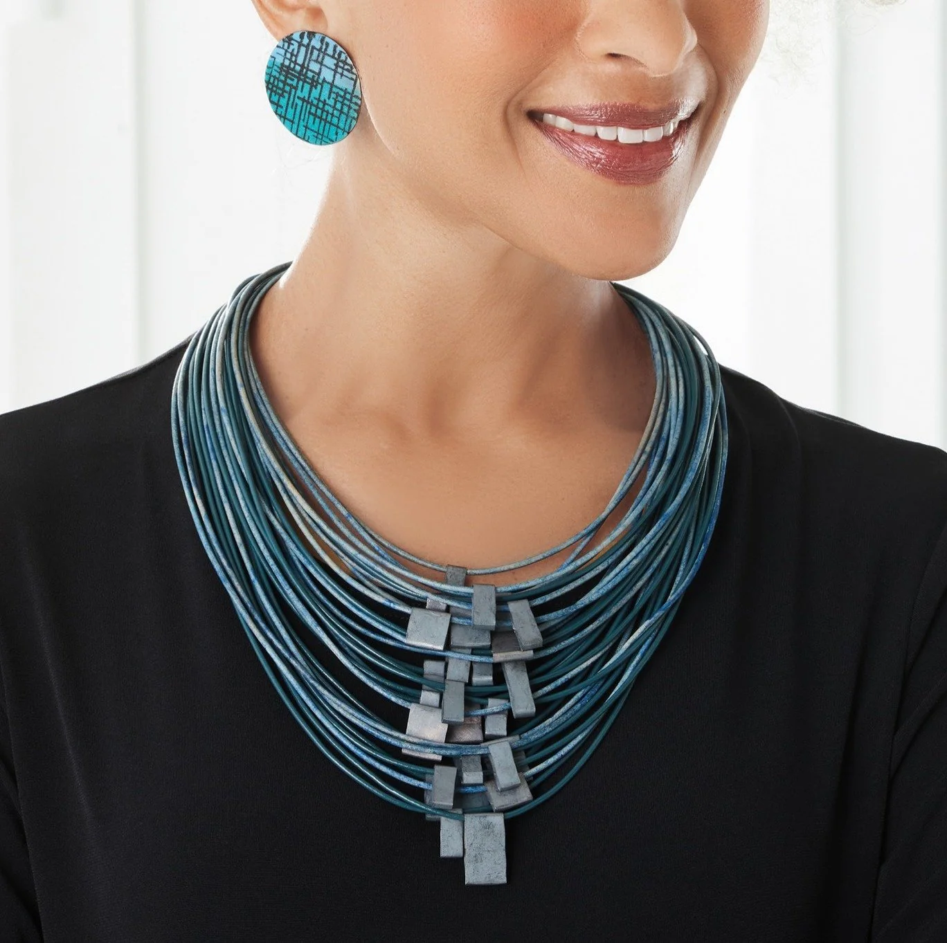 Organica Leather Necklace #11 - Image 12