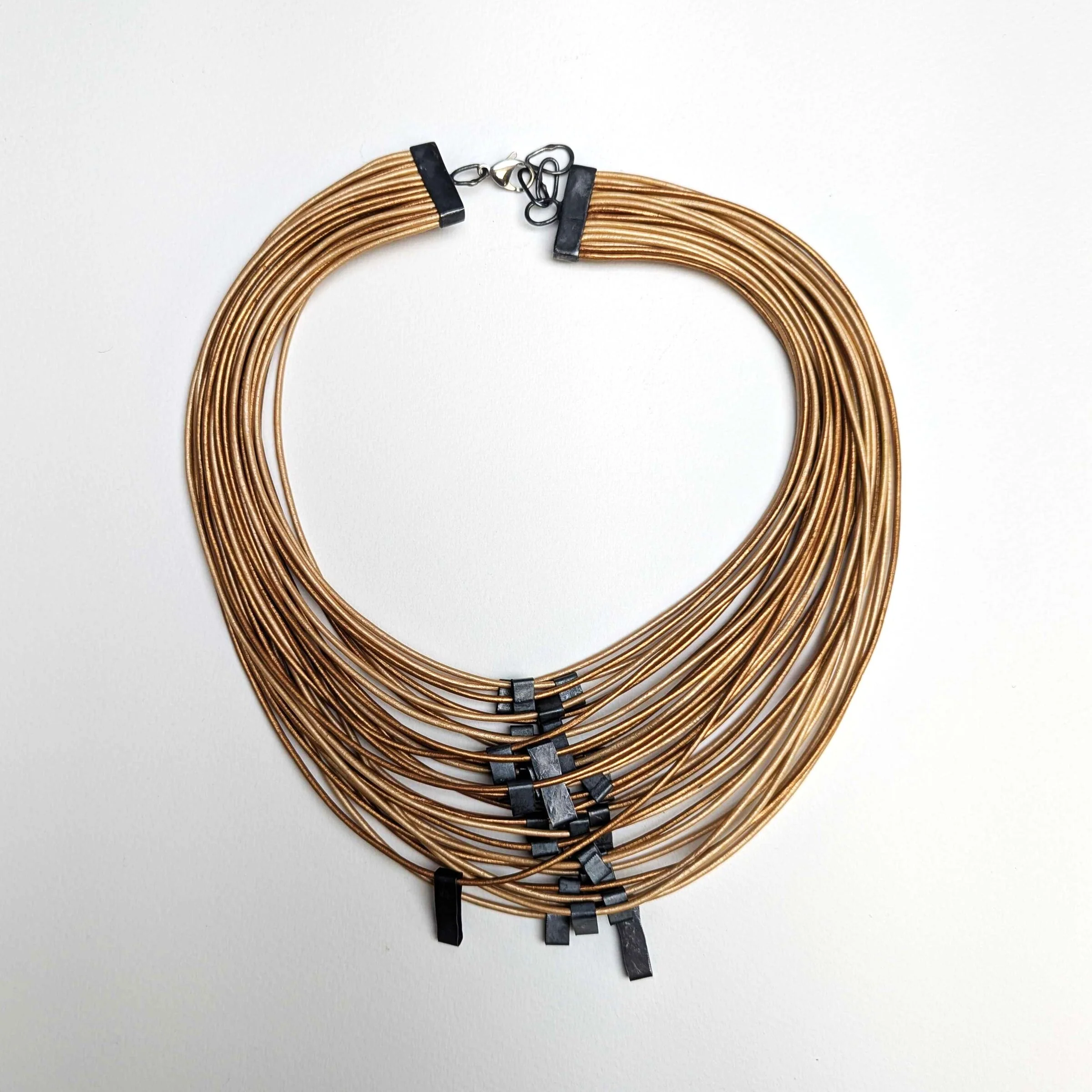 Organica Leather Necklace #11 - Image 3