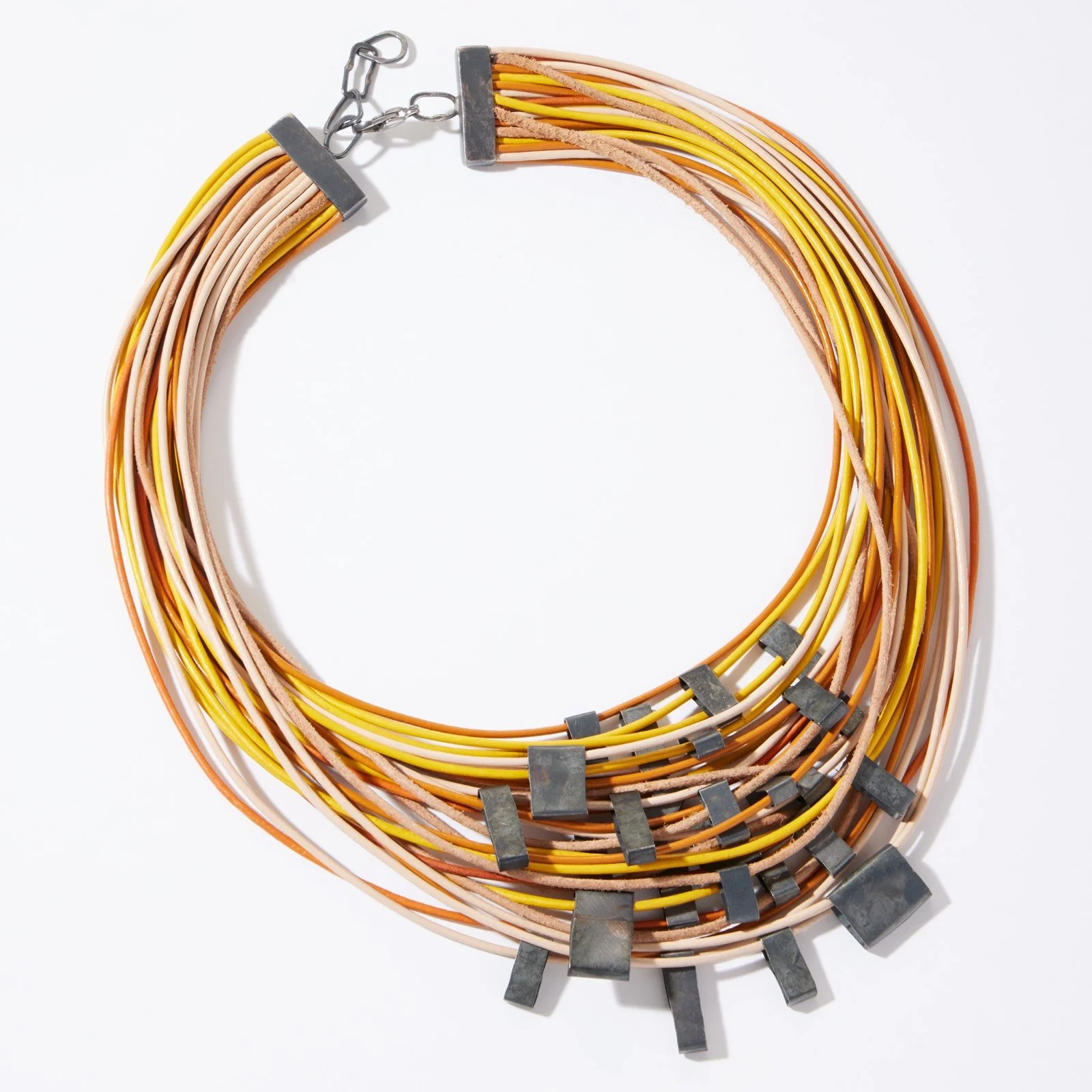 Organica Leather Necklace #11 - Image 9