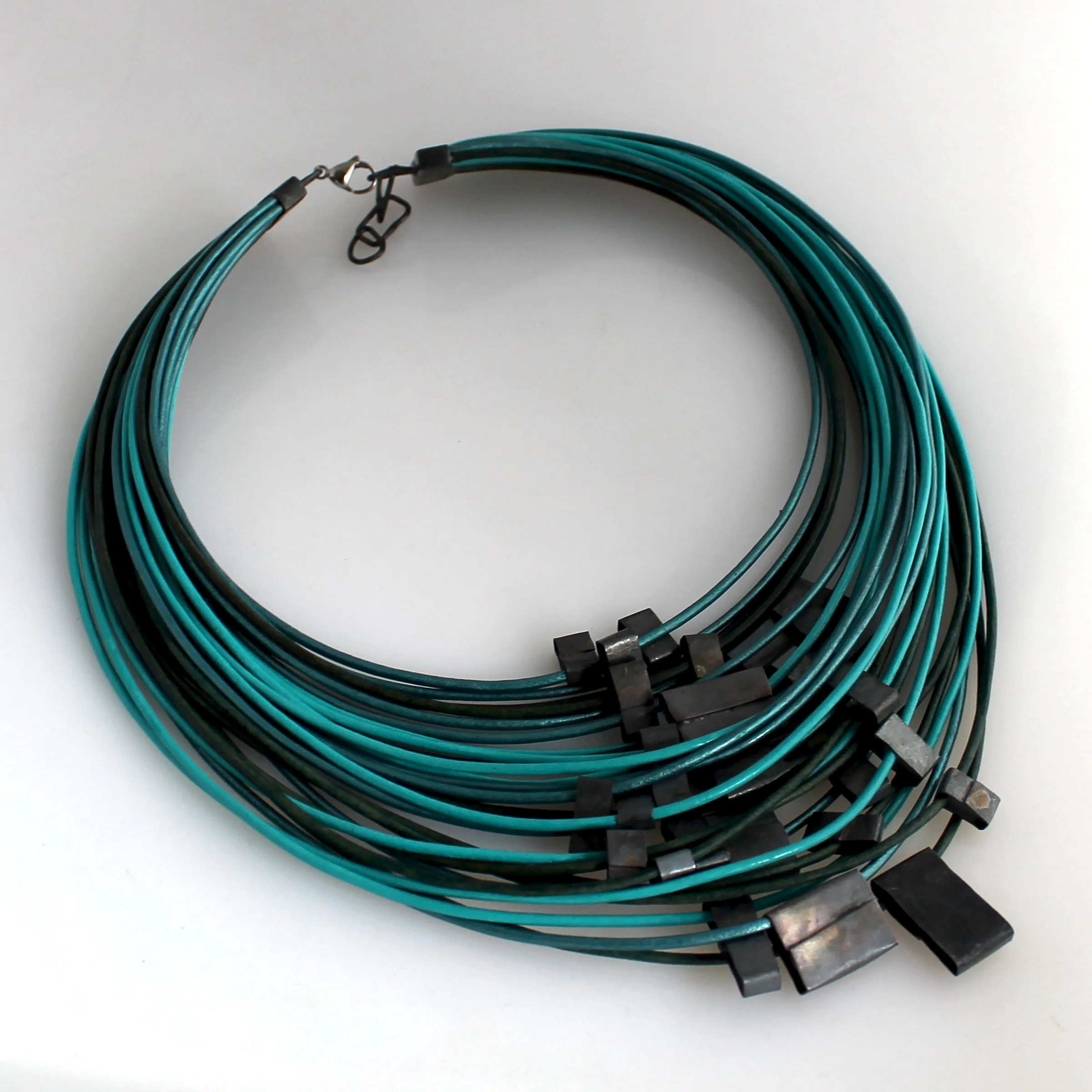 Organica Leather Necklace #11 - Image 19