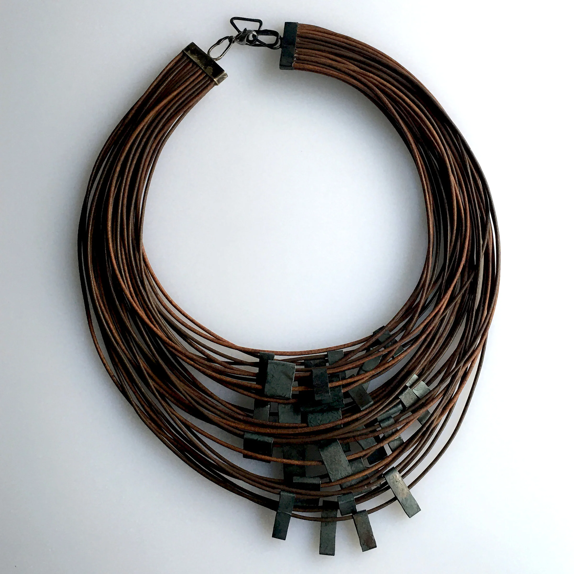 Organica Leather Necklace #11 - Image 16