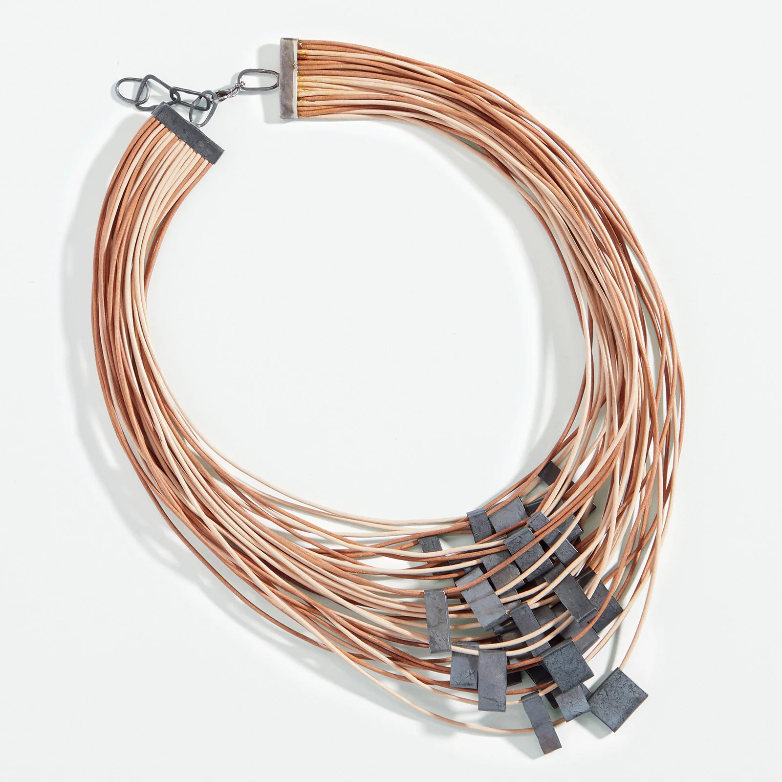 Organica Leather Necklace #11 - Image 13