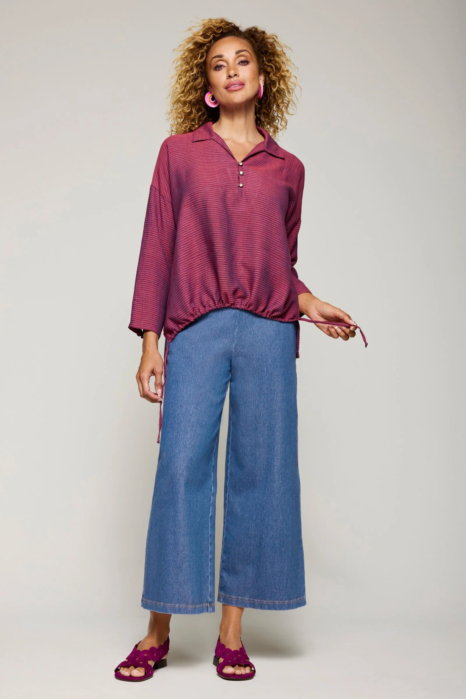 Tonal Tie Top - Image 3